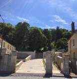 en remontant vers Louveciennes