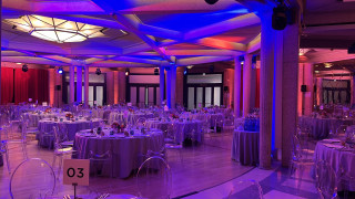 Salle Mazarin, repas assis Salle Mazarin, repas assis
