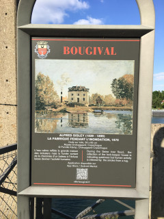 la maison des éclusiers sur l'île Gautier - © BIT de Bougival la maison des éclusiers sur l'île Gautier