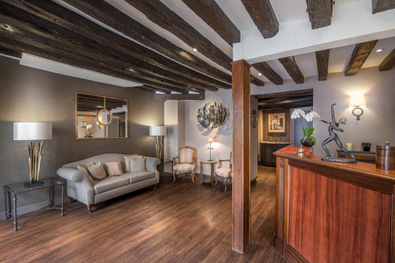 Réception de l'hôtel