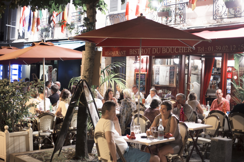 Terrasse - © Le bistrot du boucher Terrasse