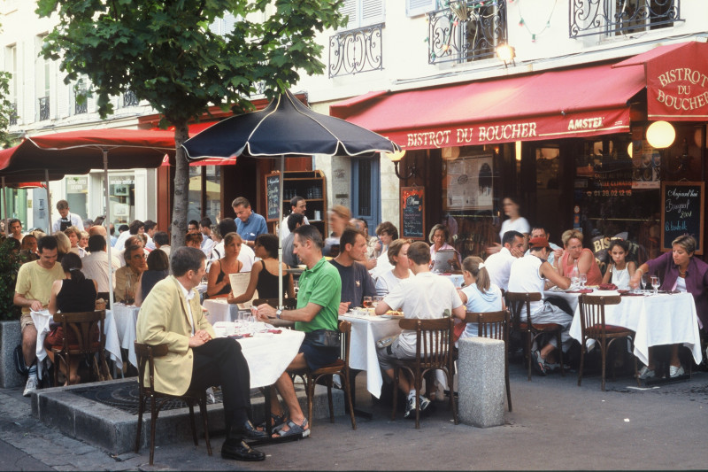 Terrace - © Bistrot du boucher Terrace