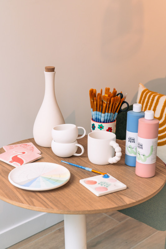 Céramicafé Geneviève_Versailles - © Solenne Carreras Céramicafé Geneviève_Versailles