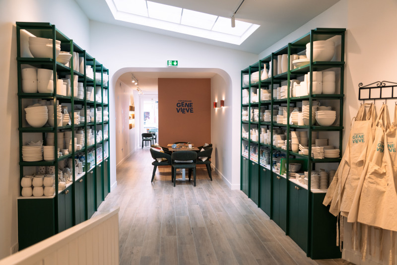 Céramicafé Geneviève_Versailles - © Solenne Carreras Céramicafé Geneviève_Versailles