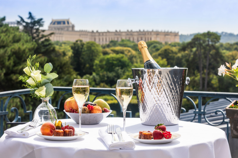 Suite Terrasse - vue Château