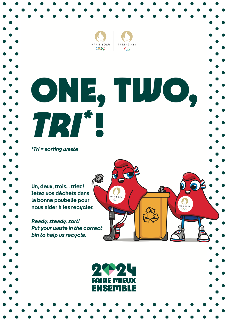 One, two, tri