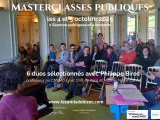 Lied and Mélodie Masterclass with Philippe Biros at the Villa Viardot – Public Session_Bougival