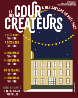 La cour des créateurs et des saveurs de Noël 2025 - 2ème week-end_Versailles