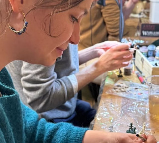 Cool Beans - figurine painting evening_Versailles