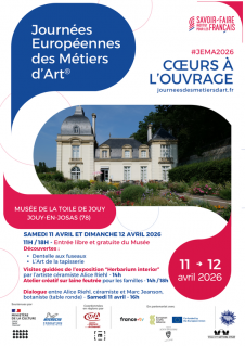 Musée de la toile de Jouy - European Crafts Days_Jouy-en-Josas - © Musée de la toile de Jouy Musée de la toile de Jouy - European Crafts Days_Jouy-en-Josas