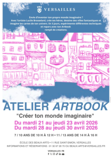 Ecole des Beaux-Arts de Versailles - Holiday workshops – Create your own imaginary world_Versailles