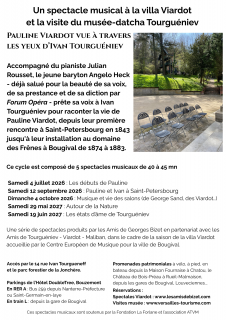 Villa Viardot – Pauline Viardot and Ivan Turgenev: A Musical Encounter_Bougival