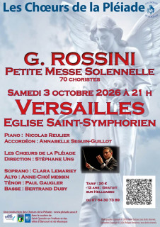Iglesia de San Sinforiano - Concierto: «La Petite Messe Solennelle» de Gioachino Rossini_Versailles