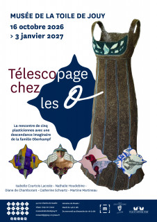 Musée de la toile de Jouy - Télescopage chez les O_Jouy-en-Josas - © @Musée de la toile de jouy Musée de la toile de Jouy - Télescopage chez les O_Jouy-en-Josas