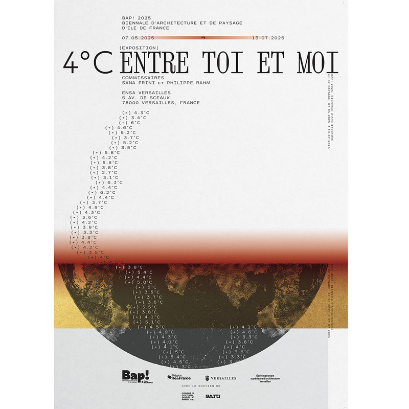 3rd Architecture and Landscape Biennial - ‘4° Celsius between you and me’ exhibition_Versailles