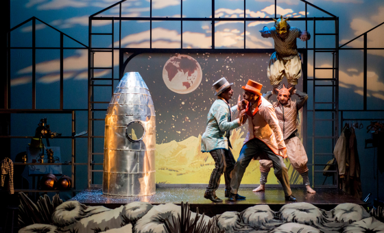 Montansier Theater - Les Voyages fantastiques_Versailles - © Les Trottoirs du Hasard Montansier Theater - Les Voyages fantastiques_Versailles