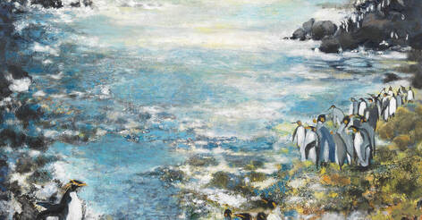 Espace Richaud - Visite rencontre avec Christiane Rosset, peintre officiel de la Marine_Versailles