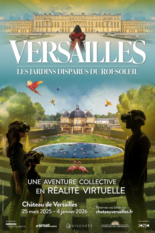 Lost Gardens of the Sun King_Versailles - © GEDEON Experiences – Small Creative – VIVE Arts – Château de Versailles Lost Gardens of the Sun King_Versailles