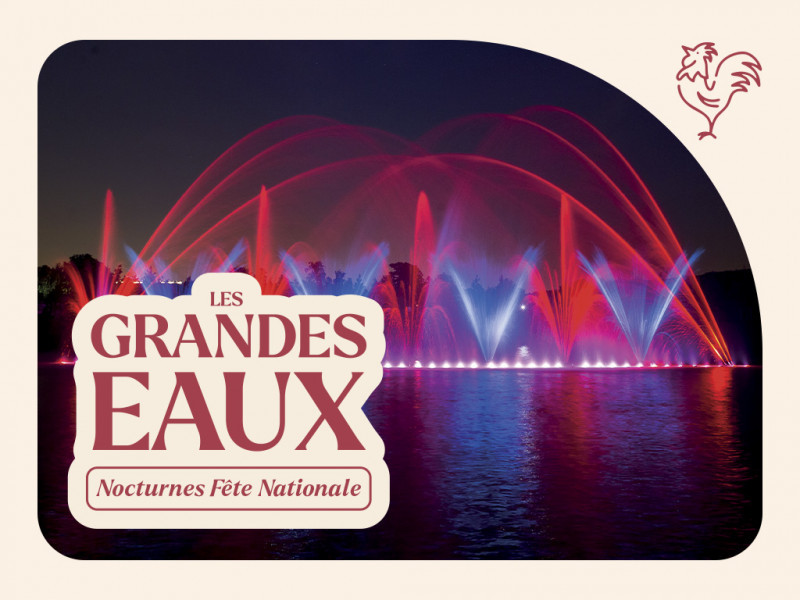 Las Aguas Musicales Nocturnas 14 de Julio 2026_Versailles - © Château de Versailles Spectacles Las Aguas Musicales Nocturnas 14 de Julio 2026_Versailles