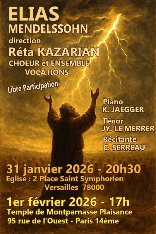 Saint-Symphorien Church - Concert of the Oratorio Elias_Versailles
