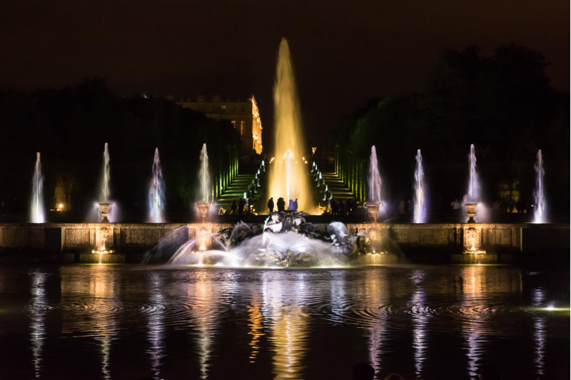 Grandes Eaux Nocturnes - Bassin d'Apollon Grandes Eaux Nocturnes - Bassin d'Apollon
