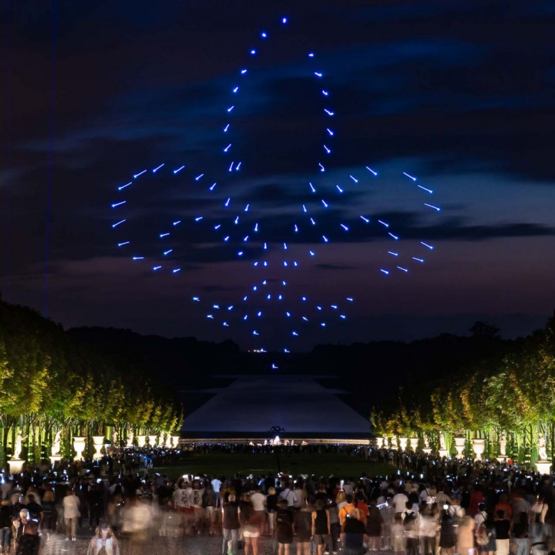 Spectacle de drones - Les Nocturnes de Feu Spectacle de drones - Les Nocturnes de Feu