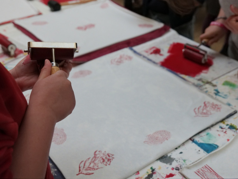 Atelier pendant les vacances scolaires au Musée de la Toile de Jouy Atelier pendant les vacances scolaires au Musée de la Toile de Jouy