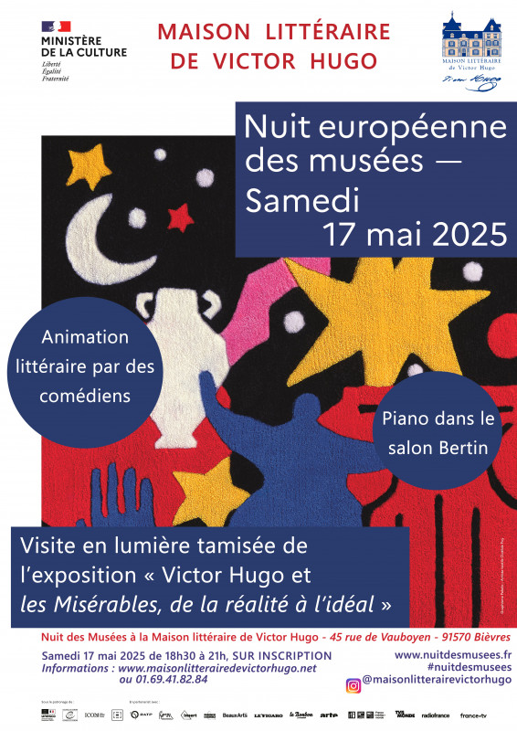 Nuit européenne des musées- Maison littéraire de Victor Hugo_Bièvres