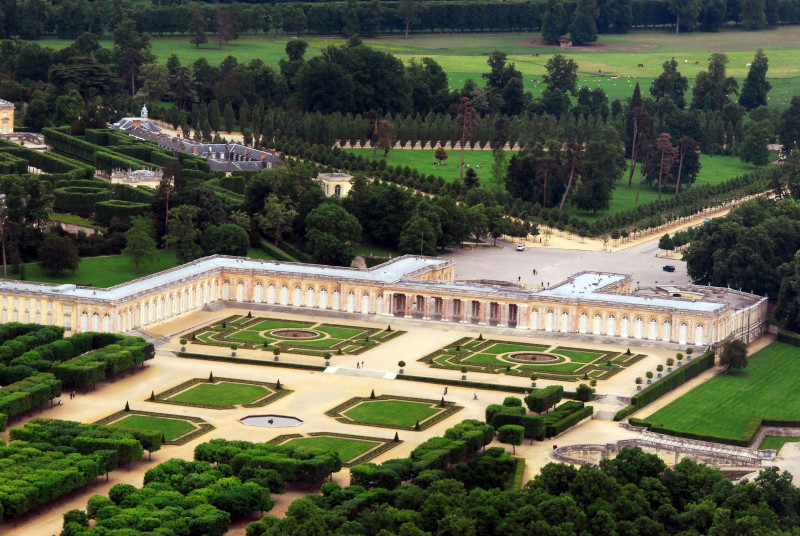 Vue panoramique du Grand Trianon Vue panoramique du Grand Trianon