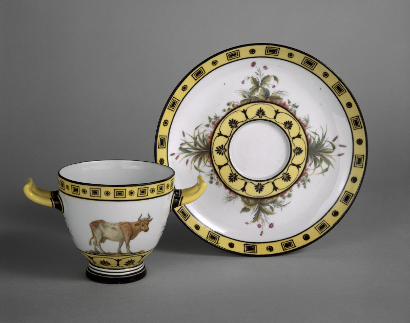 Service pour la Laiterie de la reine à Rambouillet Service pour la Laiterie de la reine à Rambouillet