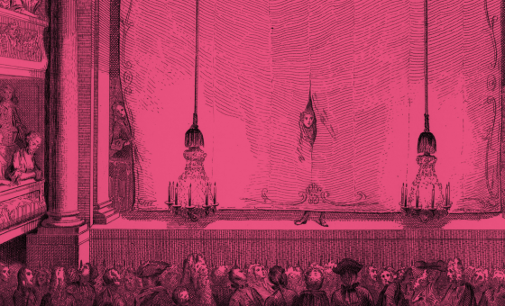 Immersive theatre ‘Being a spectator in the 17th century’._Versailles