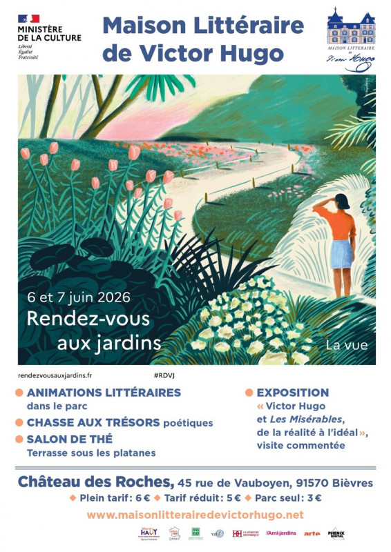 Maison littéraire de Victor Hugo - National ‘Rendez-vous aux jardins’ Days_Bièvres