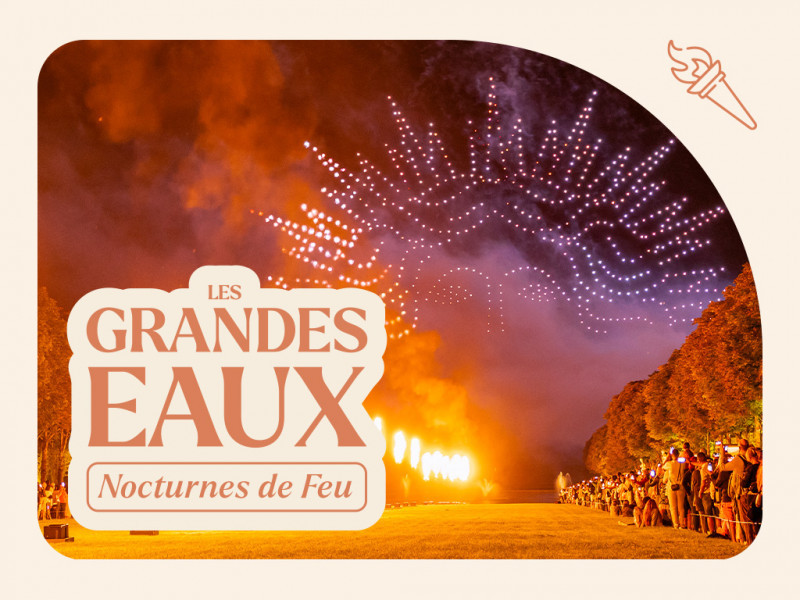 The Fire Night Fountains Show 2025-L'allée Royale - © CVS The Fire Night Fountains Show 2025-L'allée Royale