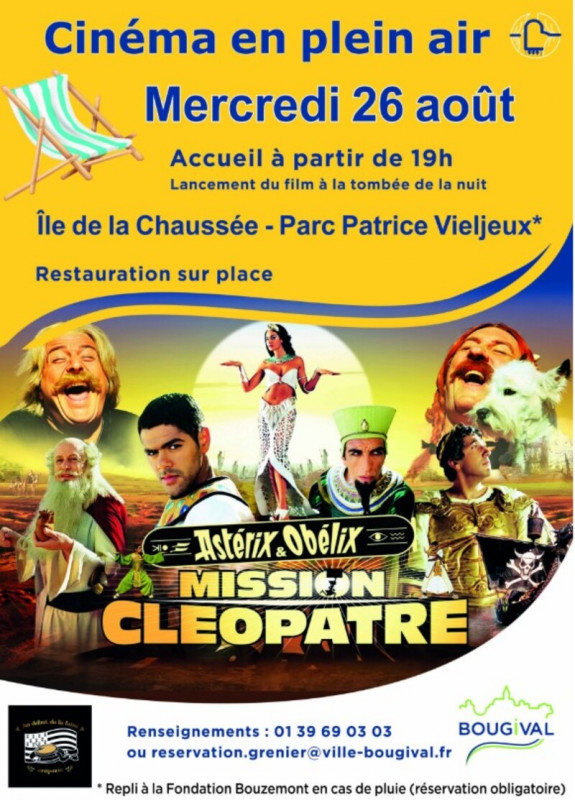 Open-air cinema : Astérix et Obélix – Mission Cléopâtre_Bougival