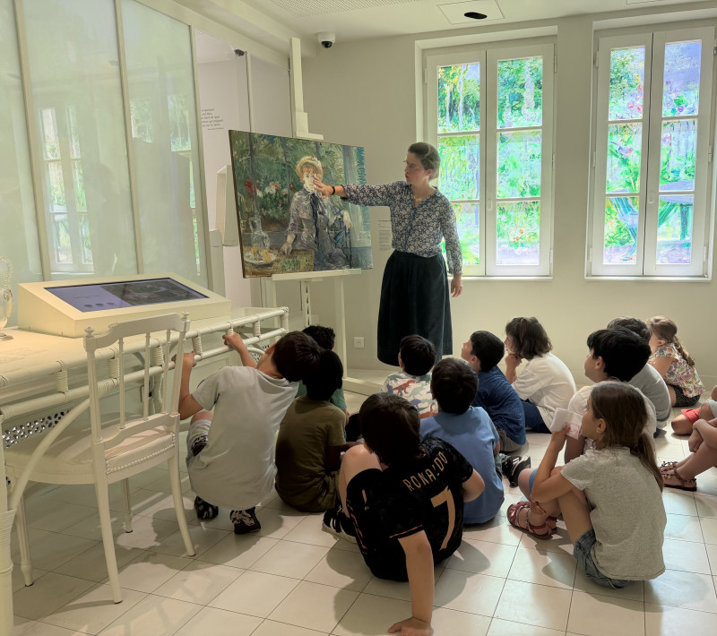 Complète une œuvre de Berthe Morisot ! (visite-atelier 8-10 ans)_Bougival