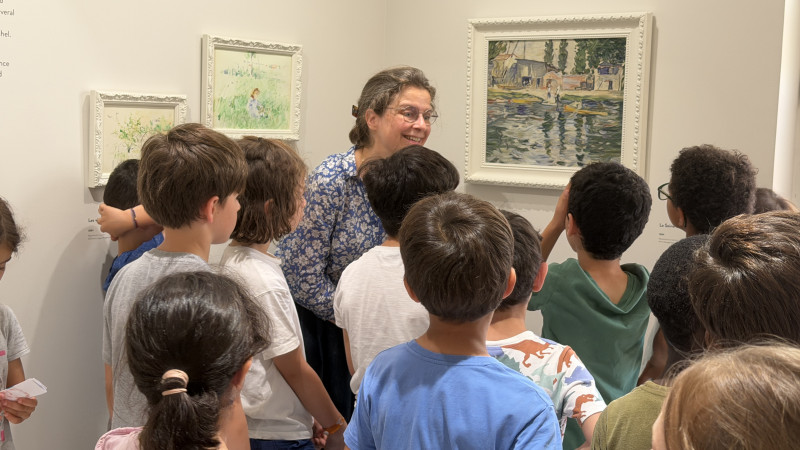 Complète une œuvre de Berthe Morisot ! (visite-atelier 8-10 ans)_Bougival