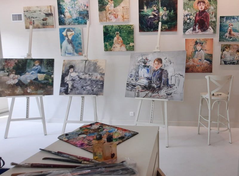 Maison de Berthe Morisot - L'atelier - © Office de Tourisme de Versailles Grand Parc Maison de Berthe Morisot - L'atelier