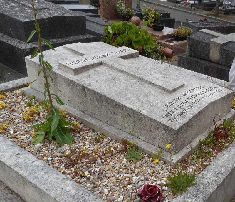 Tombe d'Edith Wharton Tombe d'Edith Wharton