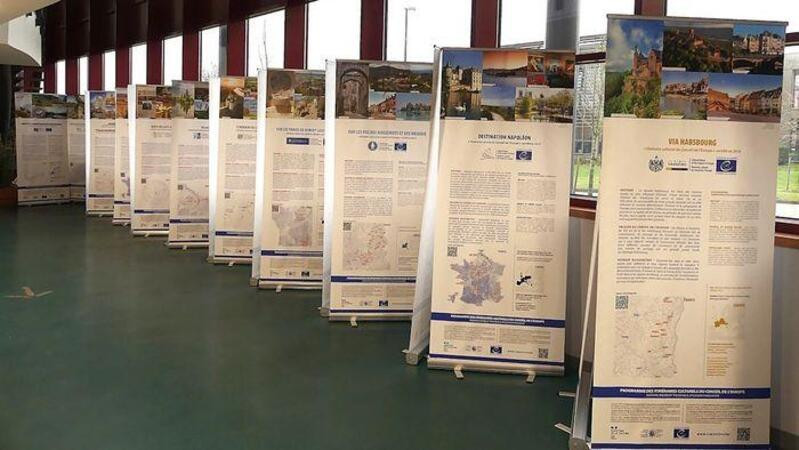 European Heritage Days – Bouzemont Foundation – travelling exhibition: “Cultural Routes of the Council of Europe”_Bougival