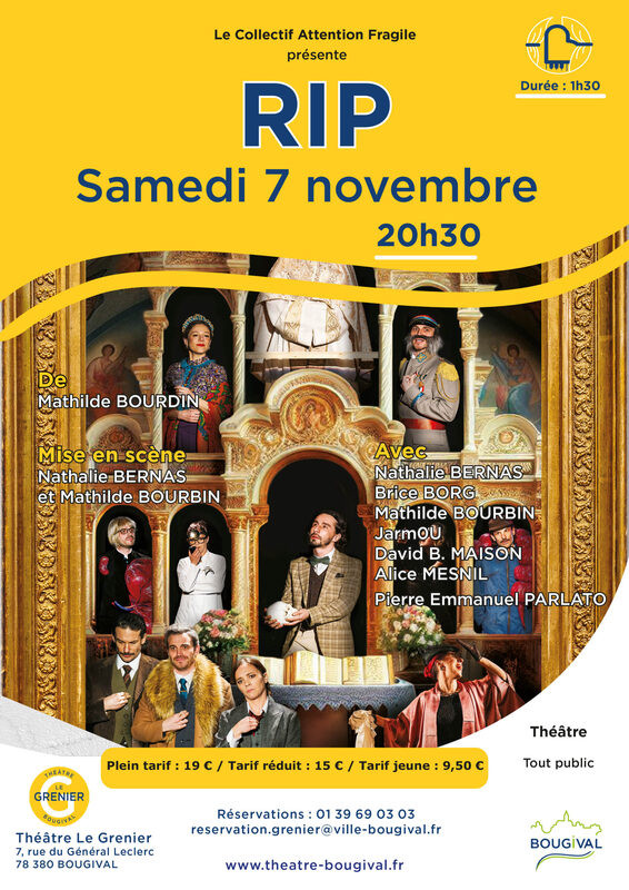 Théâtre du Grenier - RIP_Bougival - © Théâtre du Grenier Théâtre du Grenier - RIP_Bougival