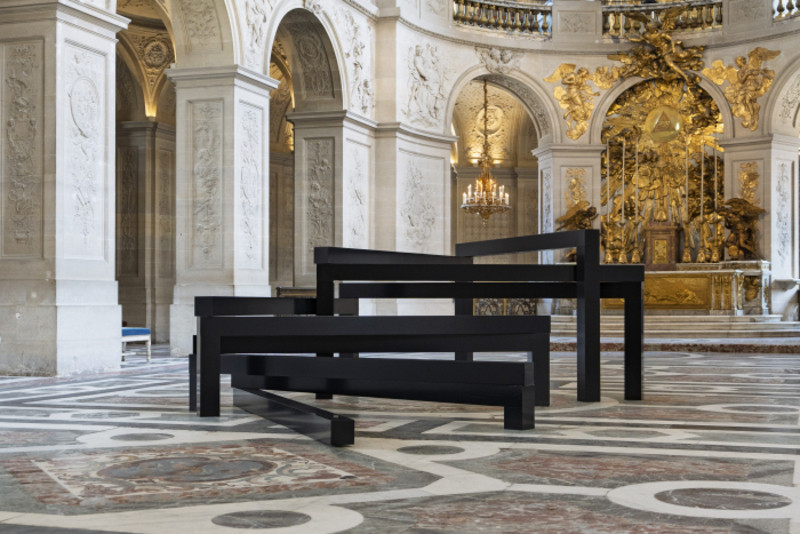 Palace of Versailles – Exhibition: François Morellet at the Palace of Versailles_Versailles - © EPV / Thomas Garnier Palace of Versailles – Exhibition: François Morellet at the Palace of Versailles_Versailles