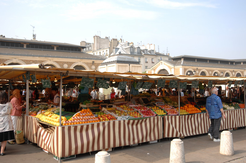 Notre Dame market - © P. Fretault Notre Dame market