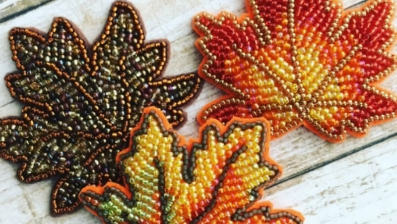 Cool Beans - Autumn Bead Embroidery Workshop_Versailles