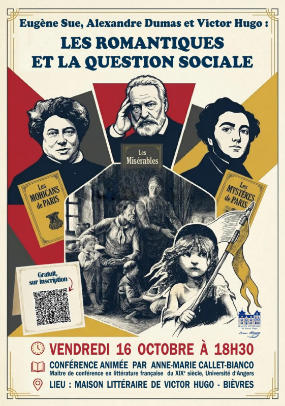 Maison Littéraire de Victor Hugo - Conférence Maison Littéraire de Victor Hugo - Conférence