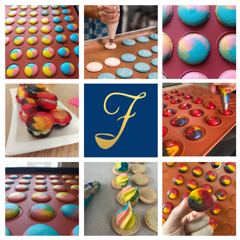 The French Cooking Experience - Macarons en famille_Versailles - © Office de Tourisme de Versailles The French Cooking Experience - Macarons en famille_Versailles