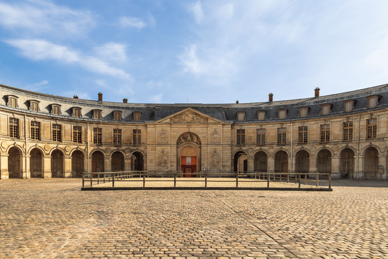 visite guidée de l'académie équestre de Versailles